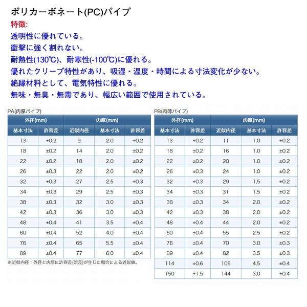 �|���J�[�{�l�[�g(PC)�p�C�v�@�����^�C�v�@�O�`26mm���a22mm�@����1m ���i�摜1