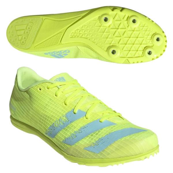 Adidas アディダス Fw2236 陸上 スパイク 中 長距離用 ディスタンススター Distancestar 21q1 Adj Fw2236 アンドウスポーツ 通販 Yahoo ショッピング