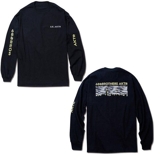 AKTR（アクター） 221095005 BK バスケットボール ロングスリーブ T