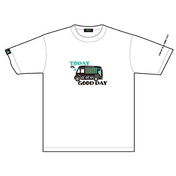 ARCH(アーチ) T122114 WHT バスケットボール Tシャツ Arch ice cream truck tee 22SS :ARCH-T122114-WHT:アンドウスポーツ 通販 アーチ メンズ レディス バスケットボール 半袖Tシャツ MELTY LOGO TEE T123 メルティーロゴ ティー Arch