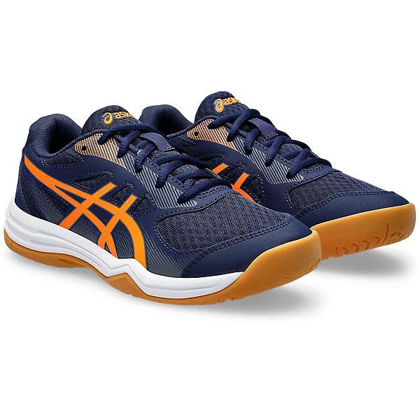 アシックス asics バレーボールシューズ jr 24㎝ 白紺 箱無し アシックス asics バレーボールシューズ jr 24㎝ 白紺 箱無し