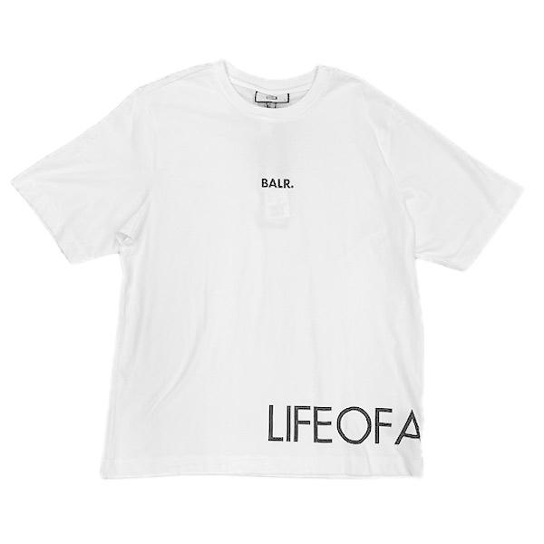 �{�[���[�iBALR.�j�@B11121063 WHT�@�T�b�J�[�@LIFE OF A BALR.  T-SHIRT ����T�V���c  22SS