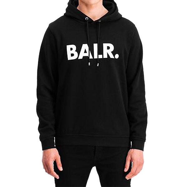 �{�[���[�iBALR.�j�@B12611017  BLK�@�T�b�J�[�@�p�[�J�[  �t�[�f�B�[  BRAND STRAIGHT HOODIE  22SS