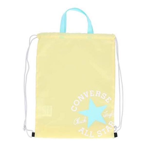 【メーカー】CONVERSE（コンバース）【カテゴリー】バスケットボール【分類】バッグ【商品説明】CONVERSEのナップサック。取っ手もついており、2WAYのご使用いただけます。【カラー・仕様・サイズ】カラー：5145（パステルイエロー×...