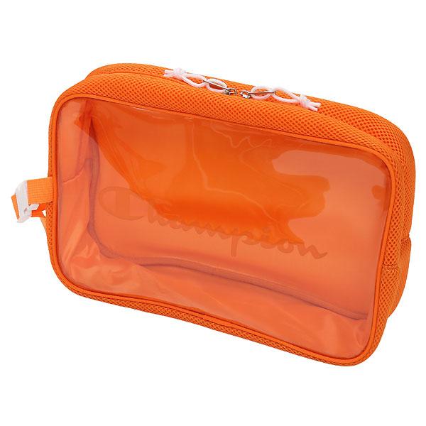 【メーカー】Champion（チャンピオン）【カテゴリー】バスケットボール【分類】シューズケース【商品説明】軽量なエアーメッシュ素材のシューズバッグです。持ち手のバックルを使い、他のスポーツバッグなどに装着することも可能です。正面にCham...