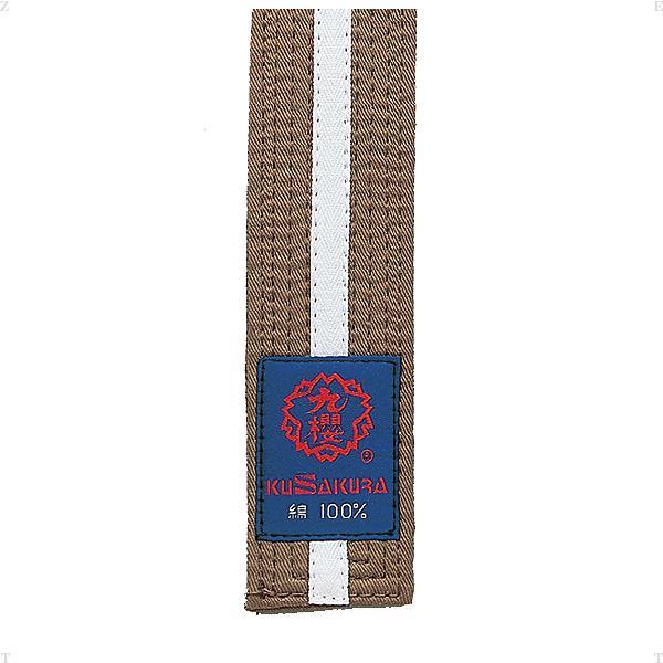 【メーカー】KUSAKURA（クザクラ）【カテゴリー】カクトウギ【分類】ブドウギ【商品説明】【カラー・仕様・サイズ】●素材：綿100％●帯幅：4.2cm●サイズ：S号（長さ：2m）●カラー：茶色