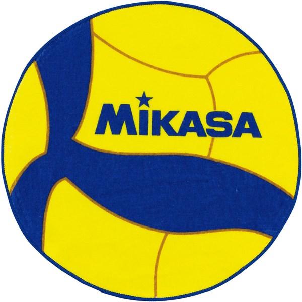 【メーカー】ミカサ（MIKASA）【カテゴリー】バレーボール【分類】タオル【商品説明】ボール型のハンドタオル。【カラー・仕様・サイズ】素材：綿100％サイズ：30×30cmカラー：イエロー/ブルー原産国：中国