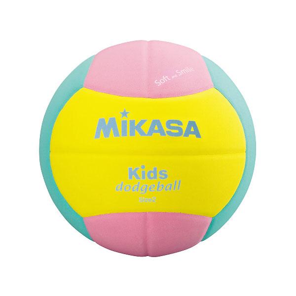 【メーカー】ミカサ（MIKASA）【カテゴリー】ドッジボール【分類】ボール【商品説明】EVA素材ならではのやさしい手ざわりと軽量感。やわかいので受け止めやすい。※空気の入れ過ぎにご注意ください。最適圧力はボール本体の空気注入口に記載の圧力表...