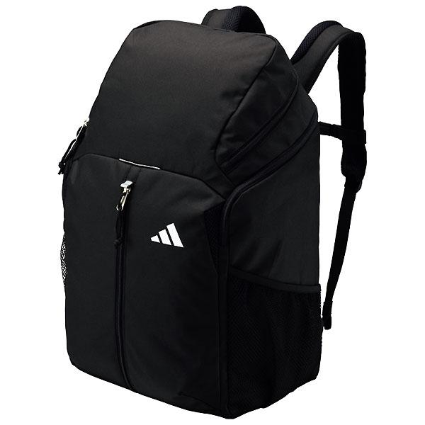 ＠アディダスボール用3層デイパック　リュック　32L 2022最新モデル 黒×青 adidas（アディダス） ADP41BK サッカー バックパック ボール用