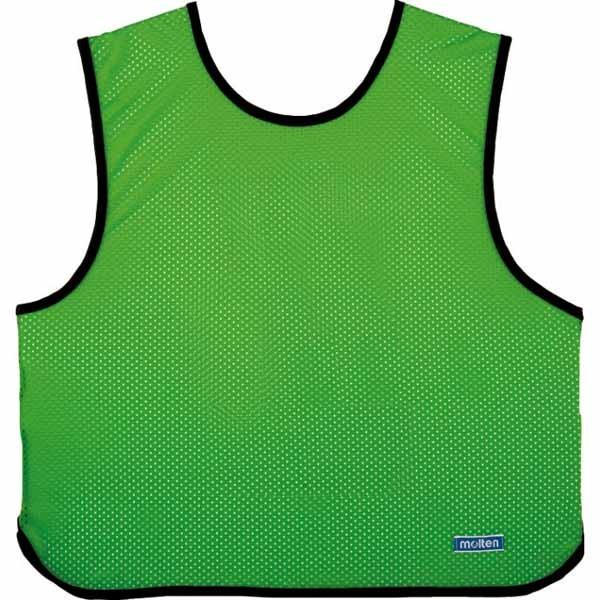 モルテン molten ゲームベスト 無地 10枚組 蛍光グリーン ビブス 体育祭 リレー 陸上 クラス対抗 運動会 体育備品 サッカー クラス分け 陸上競技 10枚セット  GB0113KGNN molten（モルテン） ゲームベスト10枚セット（無地の10枚セット）蛍光