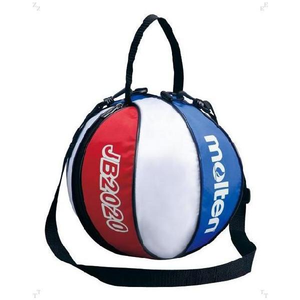 【メーカー】モルテン（Molten）【カテゴリー】バスケット【分類】バッグ【商品説明】肩ひも付きのバスケットボールバッグ。【カラー・仕様・サイズ】カラー：ブルー×ホワイトｘレッド素材：ナイロン原産国：中国、マレーシア肩ひも付き