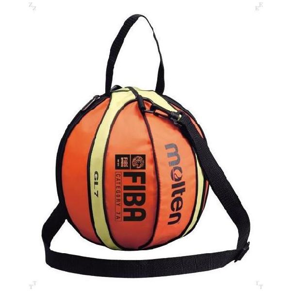 【メーカー】モルテン（Molten）【カテゴリー】バスケット【分類】バッグ【商品説明】肩ひも付きのバスケットボールバッグ。【カラー・仕様・サイズ】カラー：オレンジ×クリーム素材：ナイロン原産国：中国、マレーシア肩ひも付き