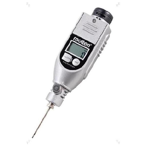 【メーカー】モルテン（Molten）【カテゴリー】ガッコウキキ【分類】グッズソノタ【商品説明】ポンプ機能付きで楽々継ぎ足し、空気圧の調整に便利です。【カラー・仕様・サイズ】サイズ：3.4x14x3cm重量：約70g測定圧力範囲：5〜1200...