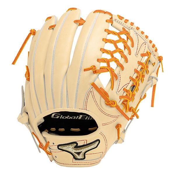 ミズノ　グローバルエリート　外野手用　1AJGH30207  ブラック×ブロンド Amazon | ミズノ MIZUNO 硬式用 グローバルエリート
