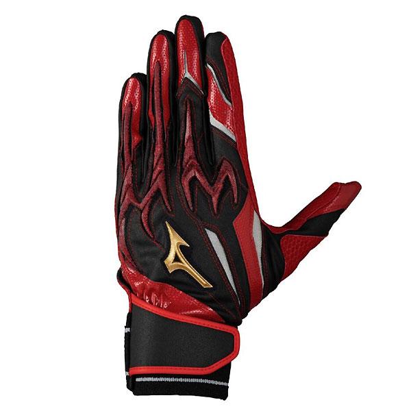 【メーカー】ミズノ（MIZUNO）【カテゴリー】野球【分類】バッティンググローブ【商品説明】デュアルテンション構造がパワーを高次元でインパクトへ。ラメシリコーン採用25AW限定カラー。グリップを握る際に最も重要な3本指にシリコーン樹脂パーツ...