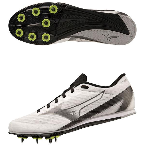 Mizuno X FIRST2 スパイクシューズ ホワイト/グレー MIZUNO ミズノ エックスファースト 2 X FIRST U1GA233002 メンズ