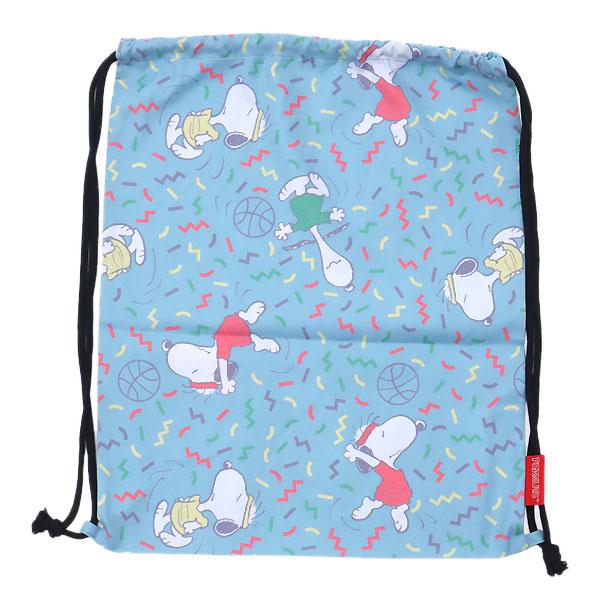 【メーカー】BALL LINE（ボールライン）【カテゴリー】バスケットボール【分類】その他バッグ・ケース【商品説明】PEANUTSブランドのランドリーバッグ。カラフルな服のスヌーピーが可愛らしいデザイン。試合時にはユニフォームを入れたり、練...