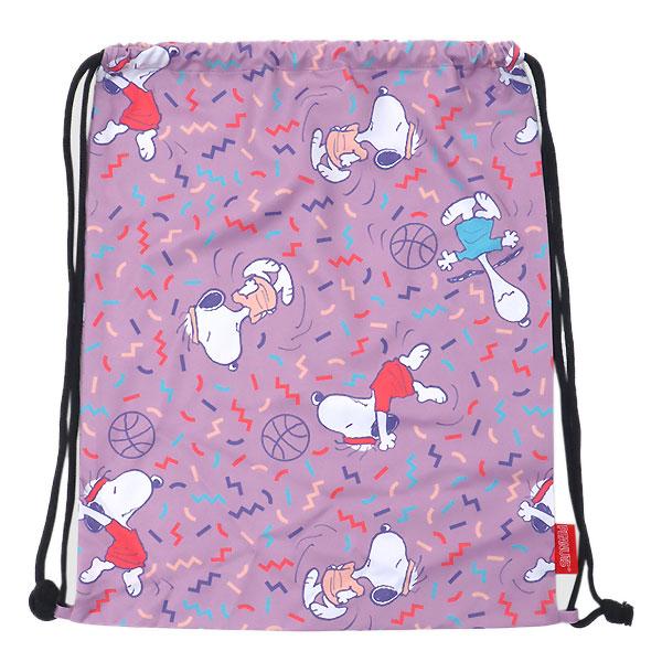 【メーカー】BALL LINE（ボールライン）【カテゴリー】バスケットボール【分類】その他バッグ・ケース【商品説明】PEANUTSブランドのランドリーバッグ。カラフルな服のスヌーピーが可愛らしいデザイン。試合時にはユニフォームを入れたり、練...