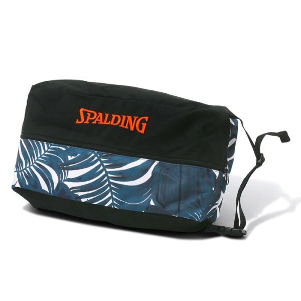 【メーカー】SPALDING（スポルディング）【カテゴリー】バスケットボール【分類】シューズケース【商品説明】シューズを収納可能なバッグ。春夏にぴったりな南国の植物を大胆にプリントしたシリーズ。【カラー・仕様・サイズ】素材：ポリエステルサイ...