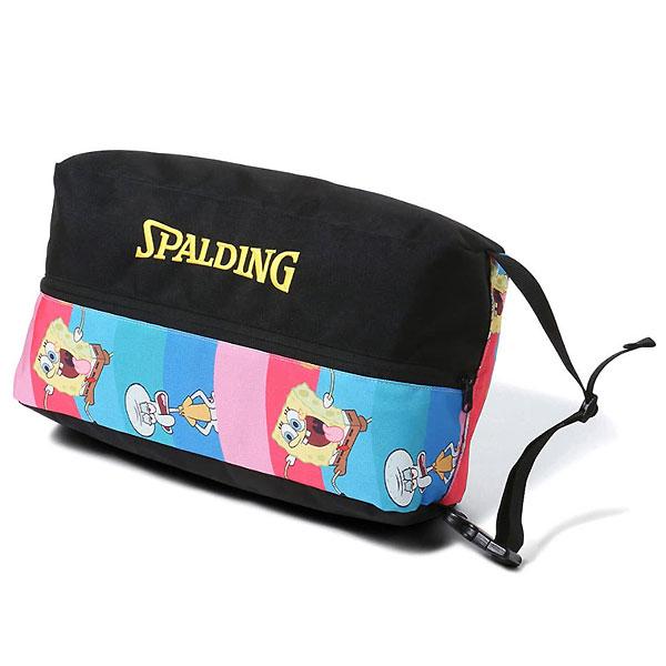 【メーカー】スポルディング （SPALDING）【カテゴリー】バスケットボール【分類】バッグ【商品説明】シューズを収納可能なバッグ。スポンジ・ボブと仲間たちがカラフルなウェーブに乗ったポップなパターン。【カラー・仕様・サイズ】素材：ポリエス...