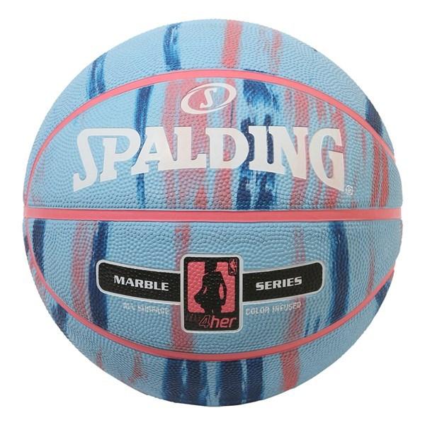 スポルディング Spalding 879z バスケットボール ボール マーブルフォーハーブルーピンク ラバー Size6 fw Spd 879z アンドウスポーツ 通販 Yahoo ショッピング