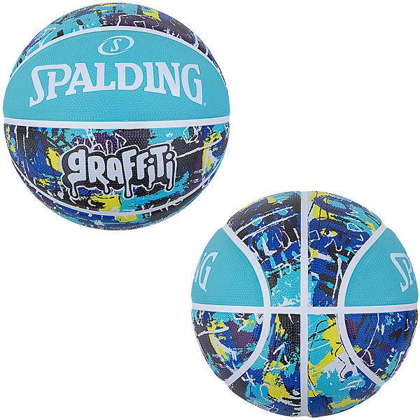�X�|���f�B���O �iSPALDING�j�@84-529J�@�o�X�P�b�g�{�[���@�{�[���@�O���t�B�e�B �u���[ SIZE6�@21FW