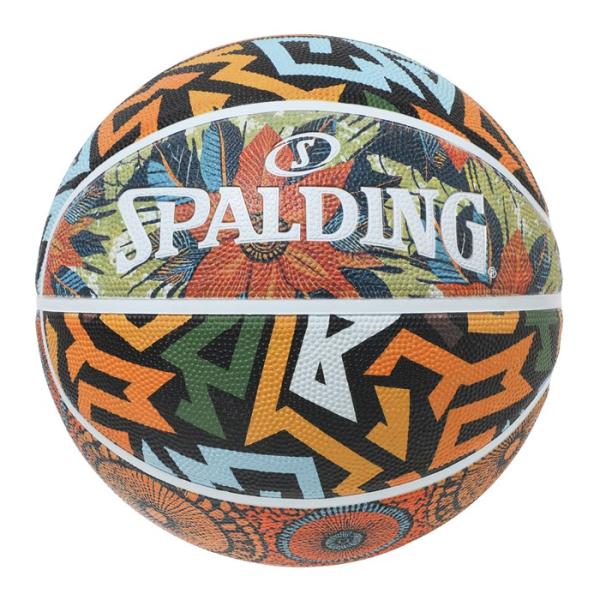 他サイト： SPALDING（スポルディング）　85-258J　バスケットボール　アフリカン バティック 5号球　25SSの商品画像