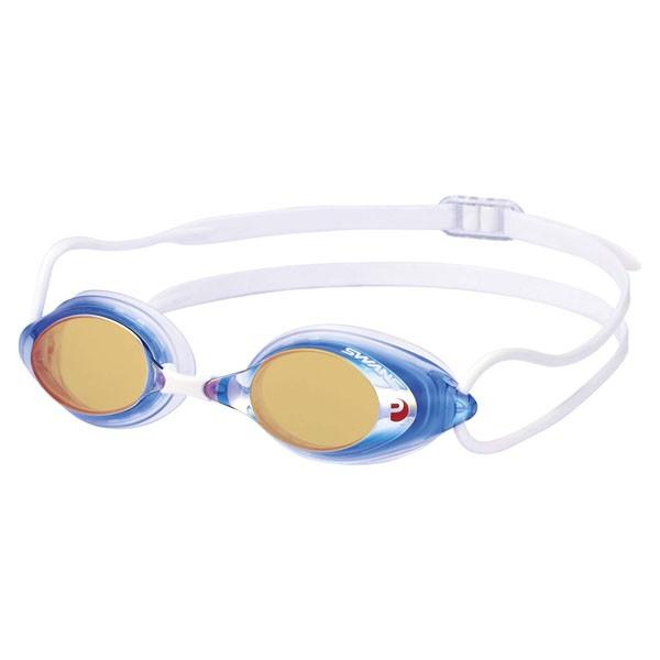 【美品】SWANS ゴーグル PREMIUM ANTI-FOG SWANS（スワンズ） PREMIUM ANTI-FOG ミラーモデル SRXMPAF スイミング