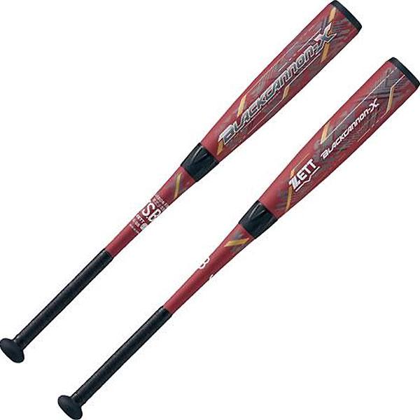 ゼット少年軟式バット カーボン ブラックキャノンX BCT75208