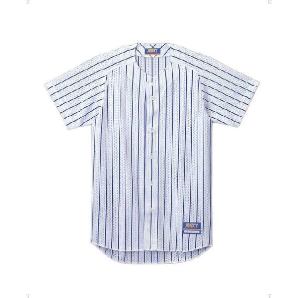 ゼット ZETT（ゼット） ユニフォーム用ストライプメッシュシャツ BU521