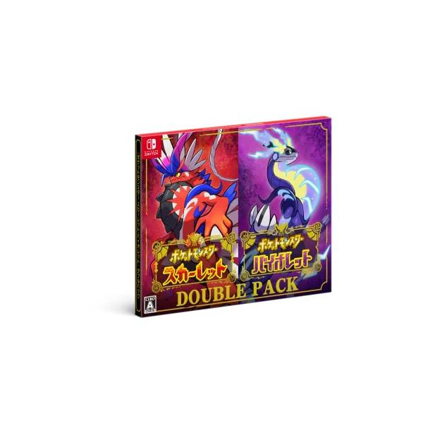 ポケットモンスター スカーレット・バイオレット ダブルパック プロモカード ポケモンカードゲーム 【プロモカード3枚付き】【シュリンク付き