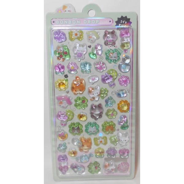 Q-LiA（クーリア） BONBON DROP ボンボンドロップシール ねこねこ