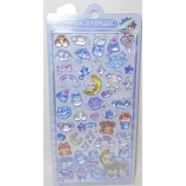 Q-LiA（クーリア） BONBON DROP ボンボンドロップシール わんわん