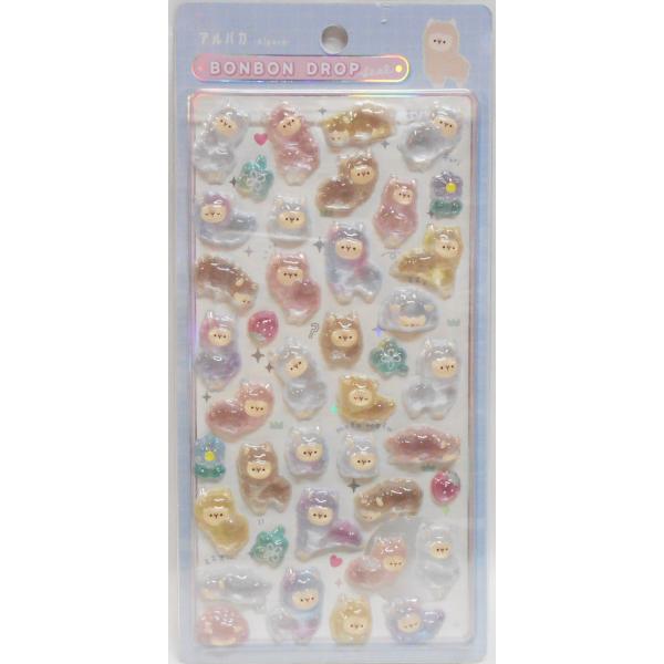 BONBON DROP SEAL　ボンボンドロップシール　アルパカ　94560