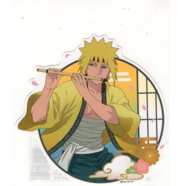 NARUTO-ナルト- 疾風伝 ダイカットステッカー 波風ミナト/舞踊 カミオ