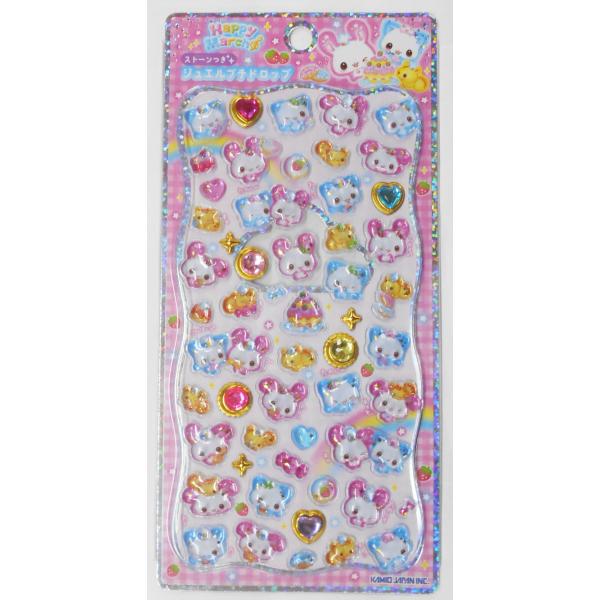 専用商品 カミオジャパン ストーン付ジュエルプチドロップステッカー ハッピー