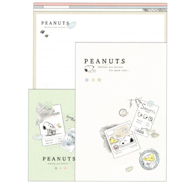 ❤️お値下げ中❤️【新品】スヌーピー　レターセット　ピーナッツ　カミオジャパン カミオジャパン PEANUTS スヌーピー レターセット ボリュームアップ