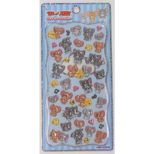 カミオジャパン トムとジェリー プチドロップステッカー トムと