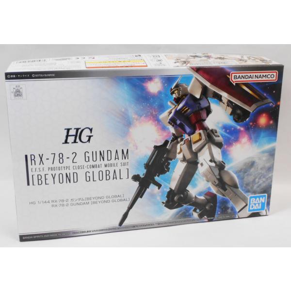 他サイト： HG 1/144 RX-78-2 ガンダム [BEYOND GLOBAL] プラモデルの商品画像