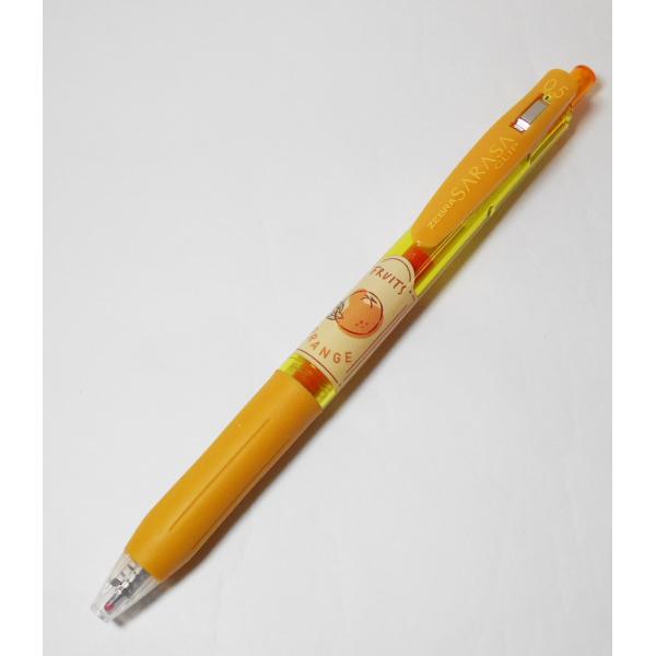 サラサクリップ ボールペン 0.5mm 香りつき インク色：レッドオレンジ