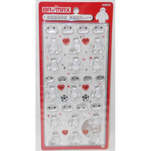 サンスター文具 ベイマックス ボンボンドロップシール ベイマックスA