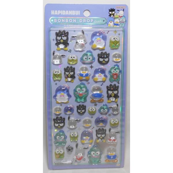 サンスター文具 はぴだんぶい ボンボンドロップシール サンリオ はぴ