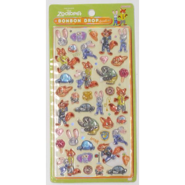 【完成品】シール帳 ボンボンドロップシール※ズートピア含みます！ サンスター文具 ズートピア BONBON DROP SEAL ボンボンドロップシール
