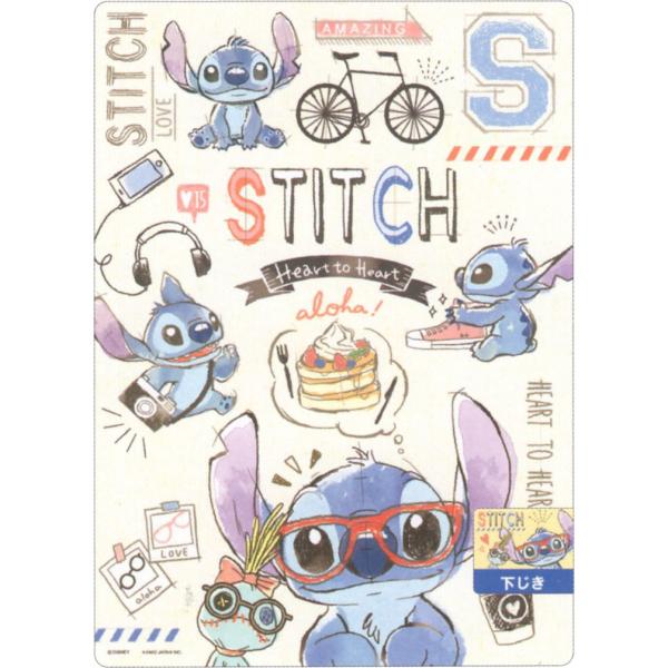 ディズニー スティッチ Heart To Heart Stitch 下敷き スティッチ 玩具と文具 あさだ Yahoo 店 通販 Yahoo ショッピング