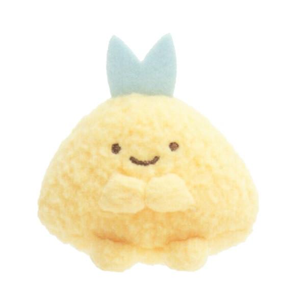 【未使用・タグ無】すみっコぐらし あじふらいのしっぽ おとまり てのりぬいぐるみ すみっコぐらし てのりぬいぐるみ あじふらいのしっぽ MY16501 : 玩具