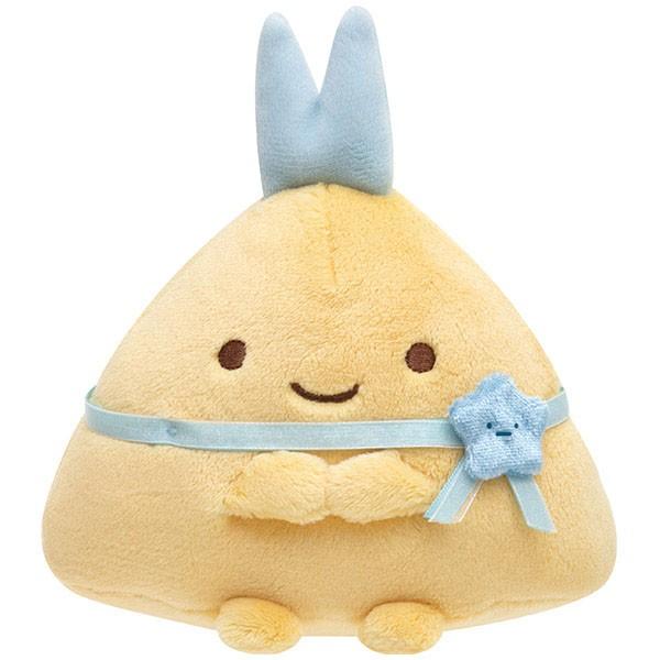 【未使用・タグ無】すみっコぐらし あじふらいのしっぽ おとまり てのりぬいぐるみ 未使用・タグ無】すみっコぐらし あじふらいのしっぽ おとまり