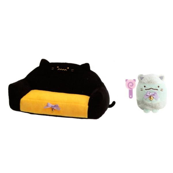 すみっコぐらし シーンぬいぐるみ くろねこソファ ねこねこハロウィン