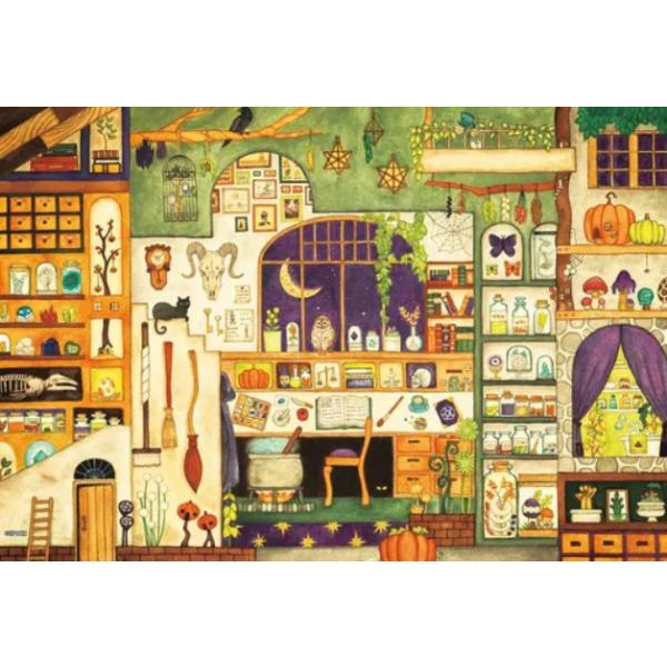 他サイト： ジグソーパズル　エポック社　28-036s　魔法使いの部屋　300ピースの商品画像