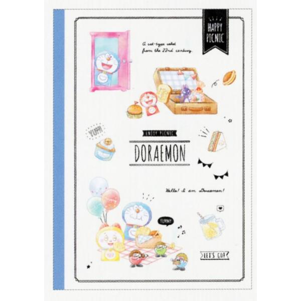 カミオジャパン ドラえもん B5クロスノート ピクニック 18416 : 玩具と
