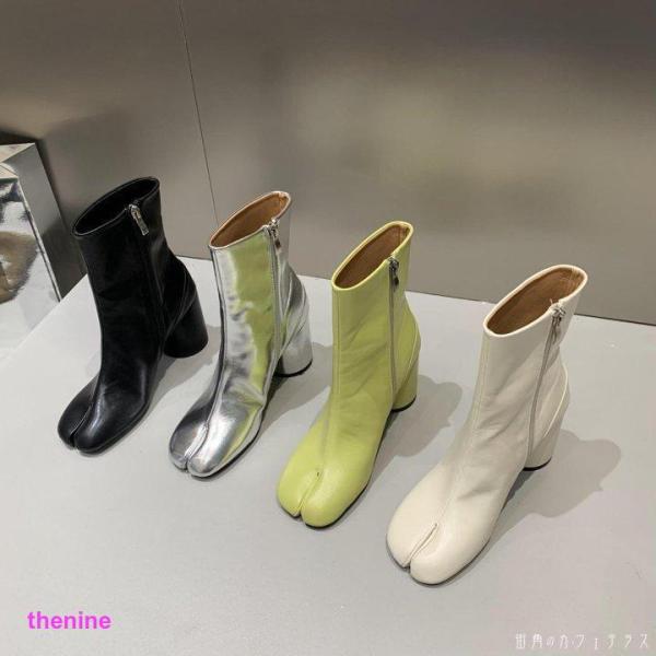 足袋ブーツキャンドル サークルヒール足袋ショートブーツ | SESTO(セスト)|レディース